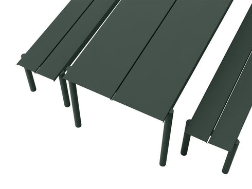 Linear Steel Table 200x75cm